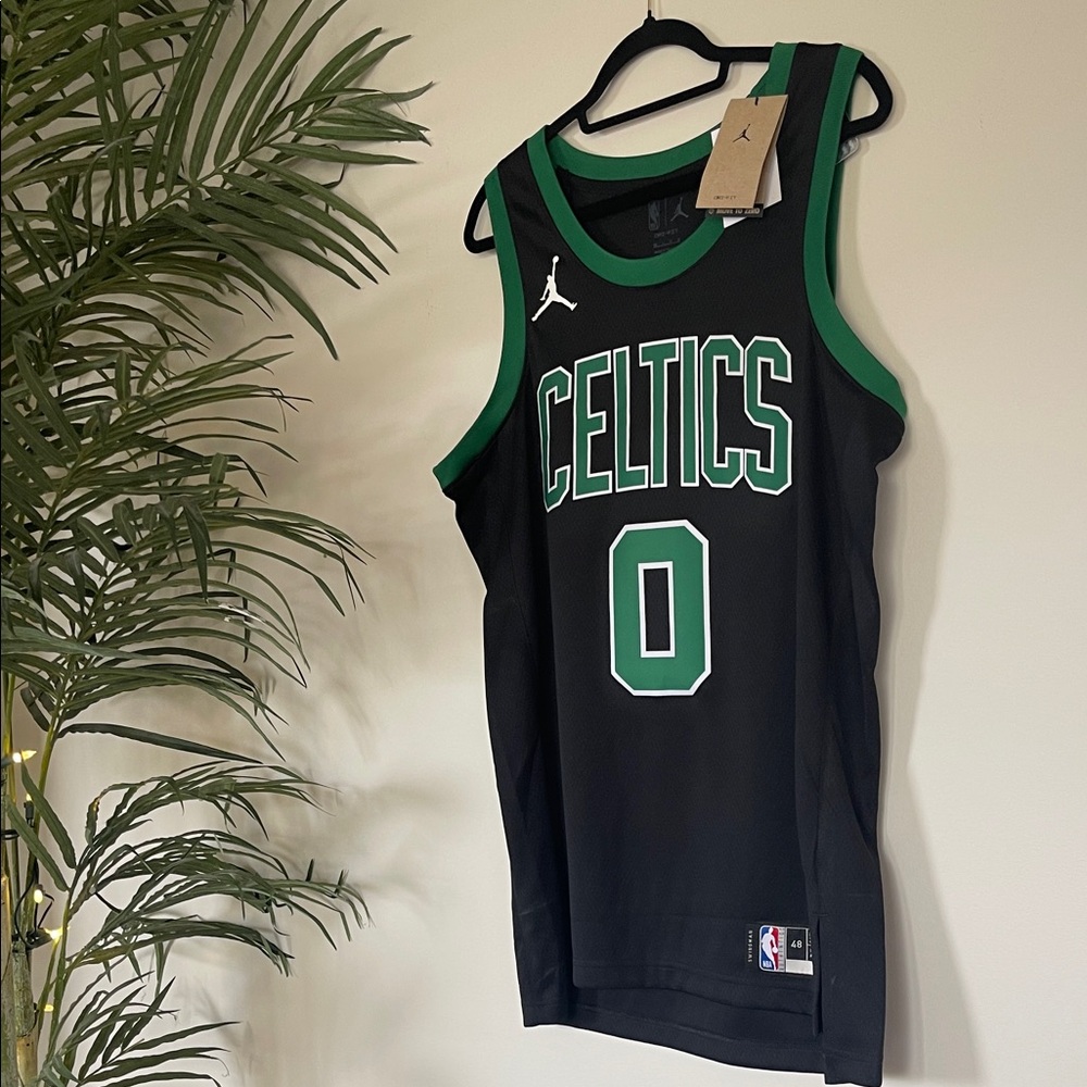 226. NWT  Tatum Boston Celtics Jordan Brand Statement Edition Jersey - Size 48